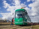 Do brn�nsk�ch ulic vyjela na prvn� zku�ebn� j�zdu nov� tramvaj EVO2, kterou...