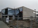 Práce na stavb nové krajské knihovny v Havlíkov Brod jsou i koncem února v...