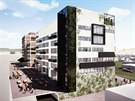 Vizualizace inova�n�ho centra spole�nosti NWT, kter� ve Zl�n� vybudovala z...