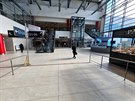 Cestujících na terminálu 2 na praského letit kvli koronaviru citeln ubylo.