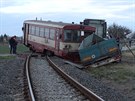 U Brunic na Nymbursku se na pejezdu srazil kamion s vlakem. Pi nehod se...