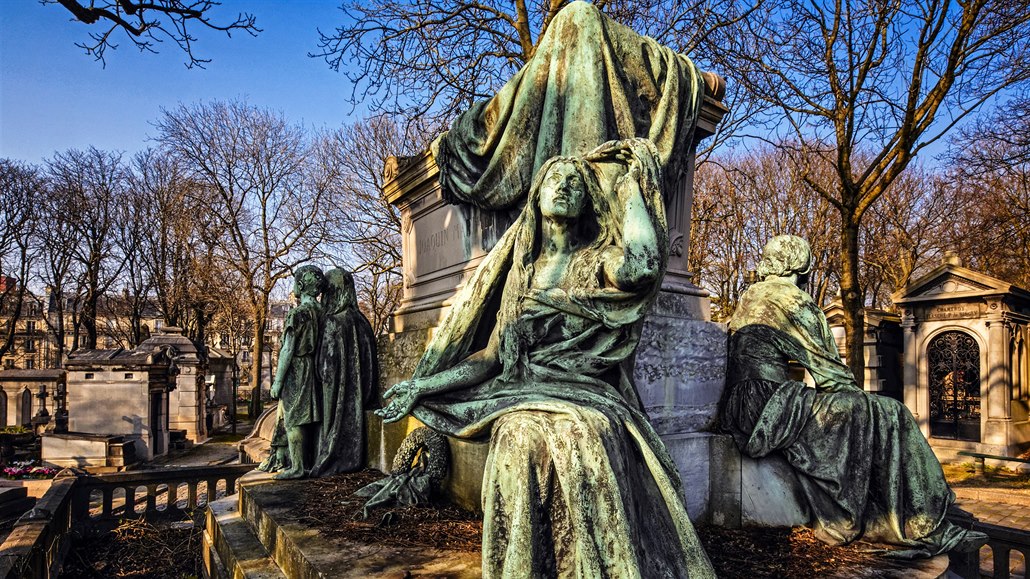 Hbitov Pere Lachaise v Paíi