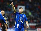 Olomouck� Radim Breite v z�pase proti Spart�.