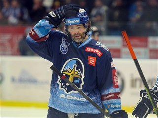Jaromír Jágr nezabránil porážce Kladna v zápase proti Plzni.