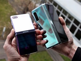 Samsung Galaxy Z Flip a Samsung Galaxy Fold