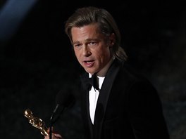 Brad Pitt na Oscarech (Los Angeles, 9. února 2020)