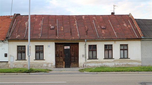 Dům v prostějovské místní části Drozdovice, do kterého byla vyhnána rodina Aloise Kalábka.