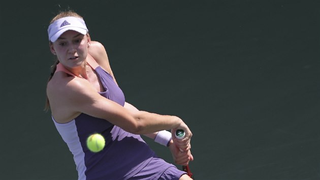 Jelena Rybakinov na turnaji v Dubaji.