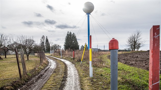 Cestou kolem Sp, nynj Vojnarovou ulic, neprojedou kvli tym nkladn auta k nkolika chalupm (13. 2. 2020).