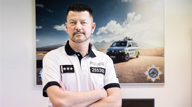 Šéf dopravní policie Jiří Zlý (20. února 2020)