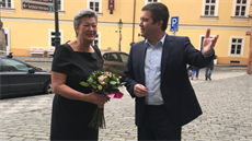 Eurokomisaka pro vnitní vci Ylva Johanssonová se v Praze setkala s ministrem...
