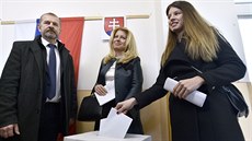 Na Slovensku zaaly parlamentní volby. Svj hlas u odevzdala prezidentka...