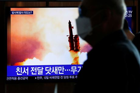 Odpálení severokorejských raket 9. bezna 2020