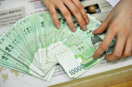 Jihokorejská centrální banka zaala umisovat do karantény bankovky, aby...