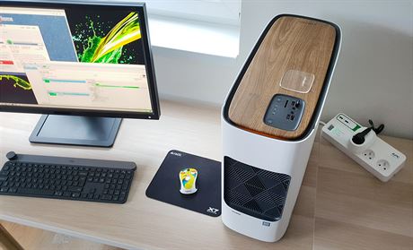 U nás Folding@Home bí na Acer ConceptD 500. Za necelých deset dní spoítal více ne 500 pracovních úkol.