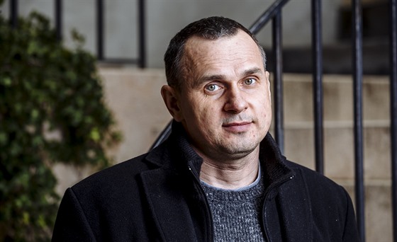 Ukrajinský re�isér a aktivista Oleh Sencov (4. b�ezna 2020)