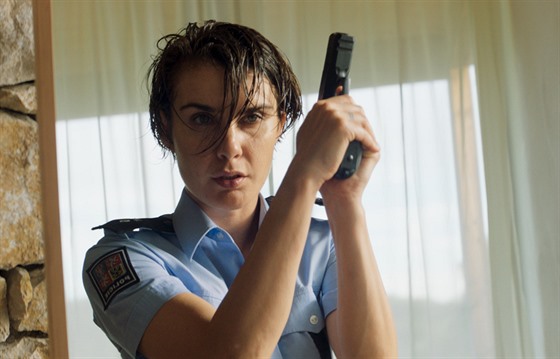 Lumíra Pichystalová si zahrála roli policistky.