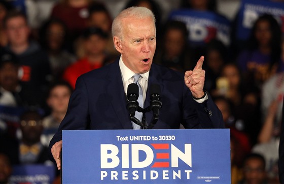 Demokratický kandidát na prezidenta Joe Biden