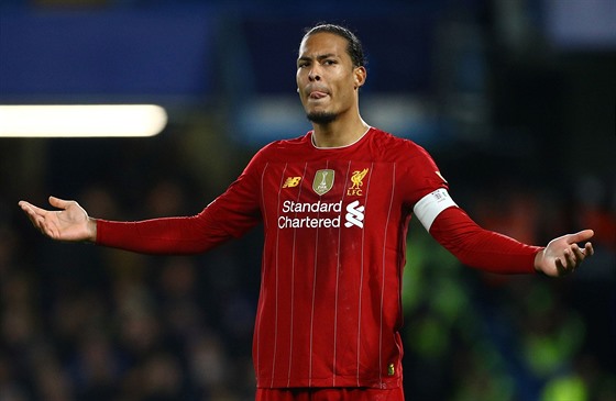 Liverpoolský kapitán Virgil van Dijk