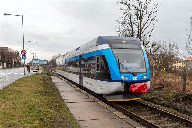 Nov poízené vlakové soupravy Stadler GTW jezdící v Olomouckém kraji mají...