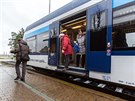 Nov pozen vlakov soupravy Stadler GTW jezdc v Olomouckm kraji maj...