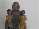 Policisté vypátrali vzácnou sochu babiky Jeíe. Ukradli ji ped 15 lety