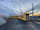 Vize autonomn bateriov tramvaje pro rok 2050, jak si ji na nov trati na...