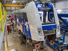 Výroba vlakových souprav pro tra Plze - Karlovy Vary se odehrává ve...