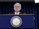 éf amerického FEDu Jerome Powell hovoí na konferenci ve Washingtonu. (3....