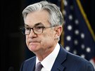 éf amerického FEDu Jerome Powell hovoí na konferenci ve Washingtonu. (3....