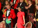 Princ Harry a vévodkyn Meghan v londýnské Royal Albert Hall