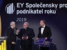 Cenu EY Spoleensky prospný podnikatel roku 2019 získali Antonín Nekvinda a...