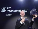 EY Podnikatel roku 2019 Oliver Dlouhý ze spolenosti Kiwi.com (3.3.2020)
