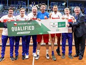 Čeští tenisté si díky výhře nad Slovenskem zajistili účast na finálovém turnaji...