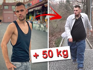 Reportér Matěj Smlsal přibral více než 50 kilo, aby si zkusil, jaké to je být...