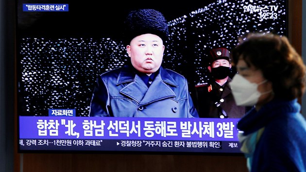 KLDR podle jihokorejskho ministerstva obrany odplila dal ti rakety. (9. bezna 2020)