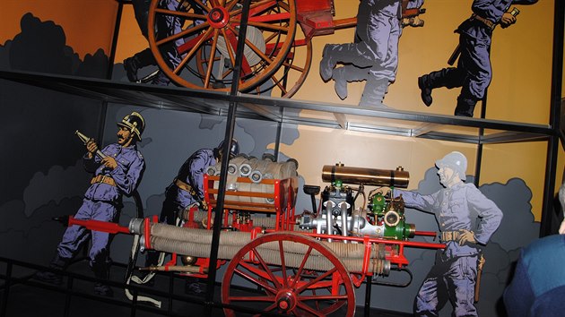 V nov�m muzeu se lid� sezn�m� s prac� hasi�� prost�ednictv�m interaktivn� hry.