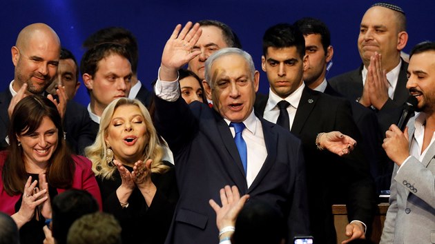 Izraelci hlasovali v parlamentnch volbch, vtzstv slav premir Benjamin Netanjahu. (2. bezna 2020)