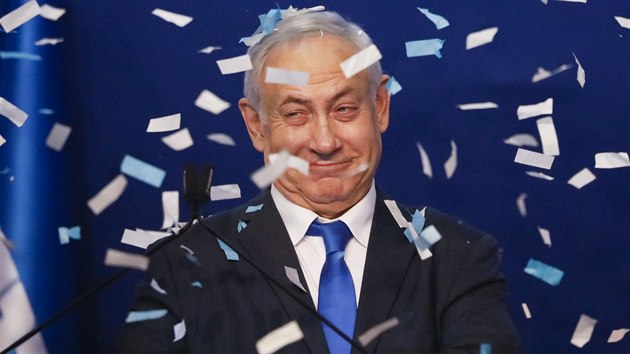 Izraelci hlasovali v parlamentnch volbch, vtzstv slav premir Benjamin Netanjahu. (2. bezna 2020)