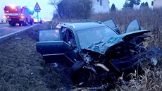 Dopravní nehoda u Bochova. (17. ledna 2020)