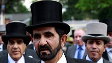 Dubajský vládce �ejch Muhammad bin Ra�íd Maktúm. Podle britského soudu nechal...