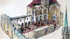 Kromě map Tomáš Rygl vytvořil i knihu o Praze, která je v jeho tvorbě...