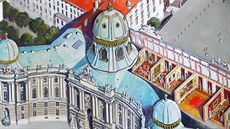 Kromě map Tomáš Rygl vytvořil i knihu o Praze, která je v jeho tvorbě...