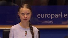 Greta Thunbergová na klimatické konferenci