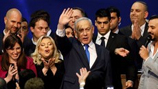 Izraelci hlasovali v parlamentních volbách, vítzství slaví premiér Benjamin...