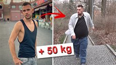 Reportér Matj Smlsal pibral více ne 50 kilo, aby si zkusil, jaké to je být...