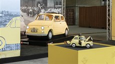 Italská ikona v kostce: Fiat 500 z Lega. Skládaka v krabici vyjde eské...