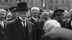 Ped 100 lety oslavil Tomá Garrigue Masaryk své 70. narozeniny