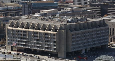 Budova amerického ministerstva zdravotnictví ve Washingtonu.