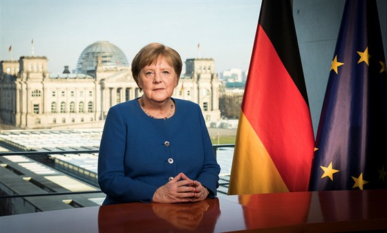 Německá kancléřka Angela Merkelová v ojedinělém televizním projevu označila...